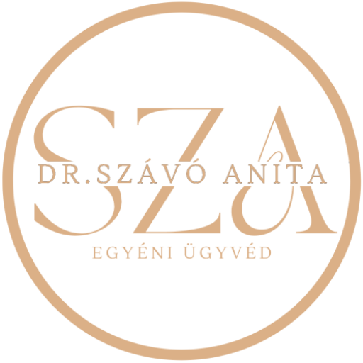 Dr. Szávó Anita egyéni ügyvéd logója